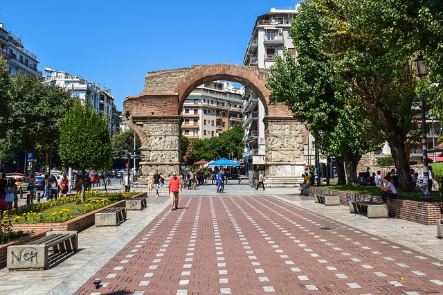 Arch of Galerius, tourist attractions in Thessaloniki